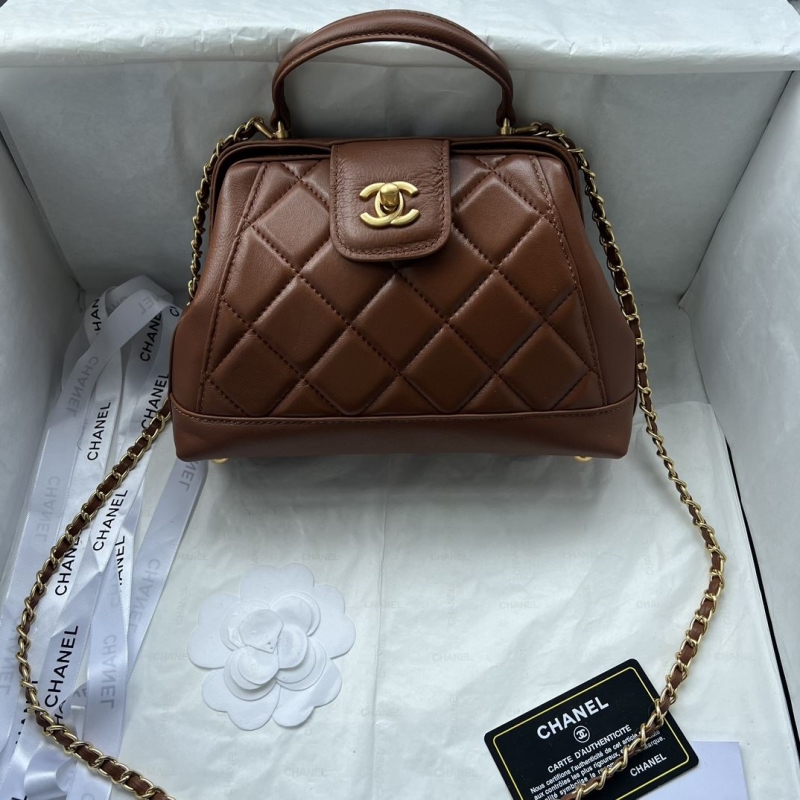 Ch**el top handle bags